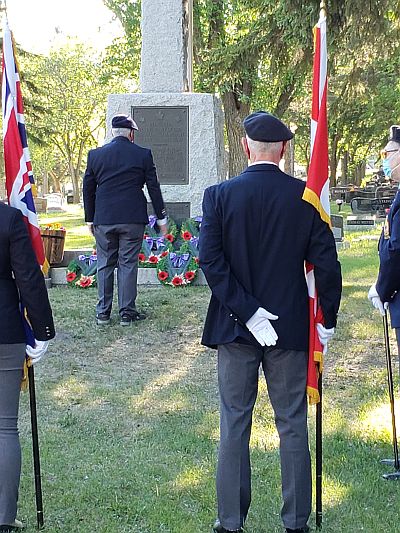 Legion President, Ken Gordon